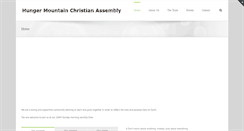 Desktop Screenshot of hungermountain.org
